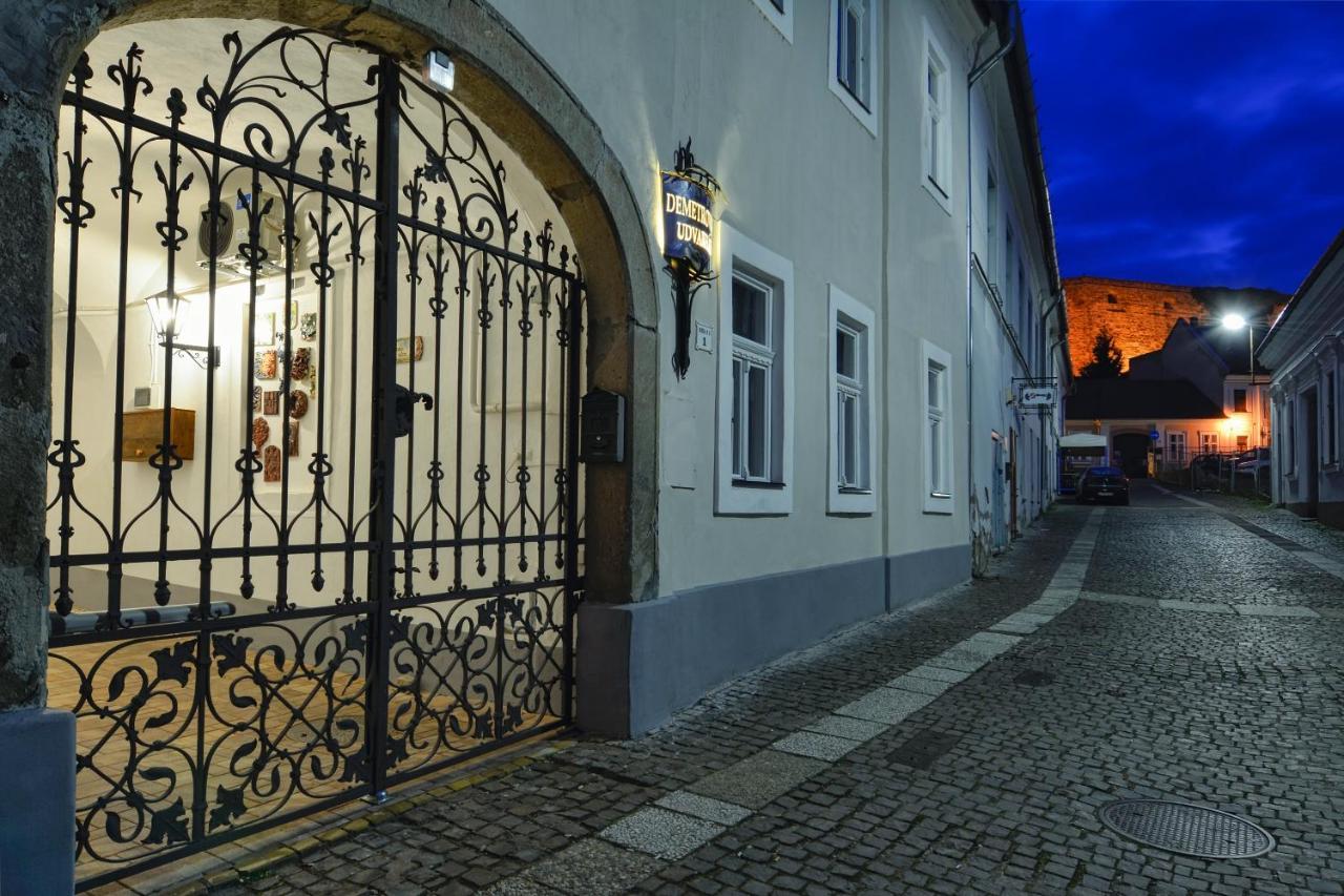 Demetrovics Udvarhaz Eger Exteriör bild